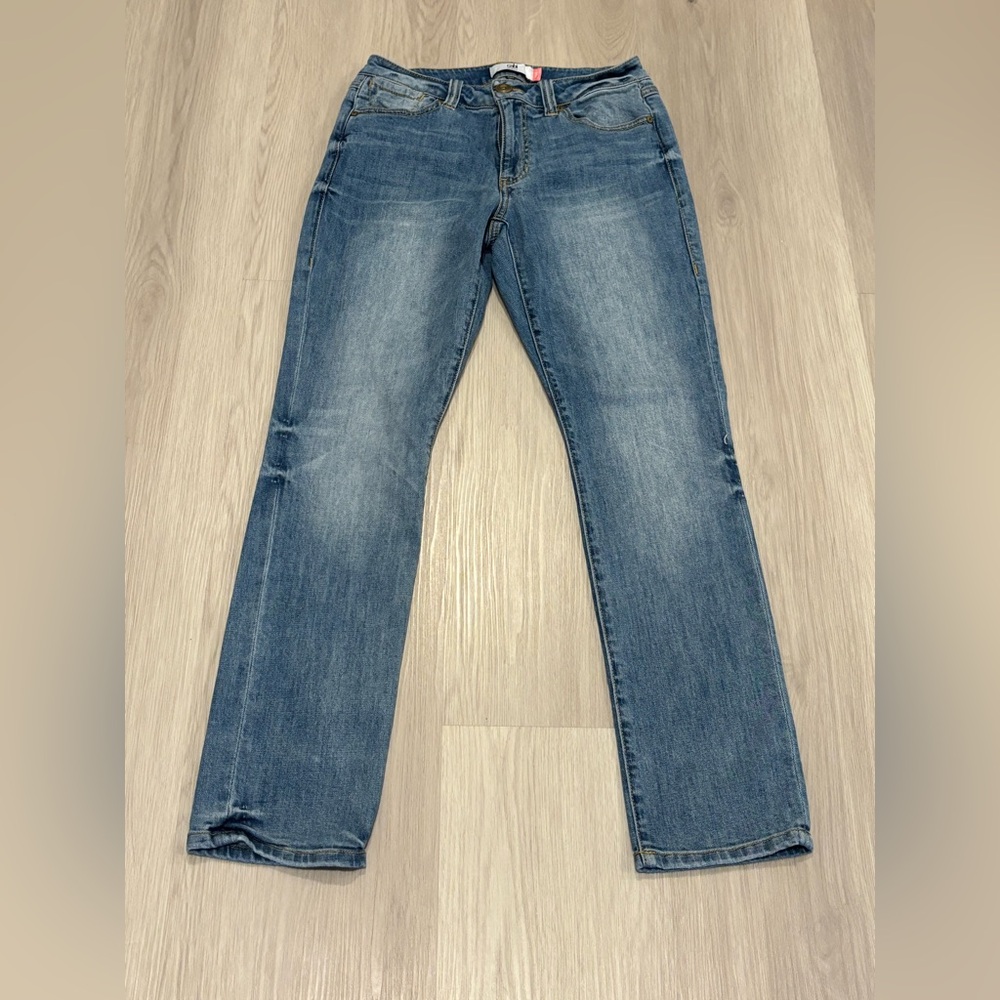 CAbi Women's Straight Blue Jeans size 4